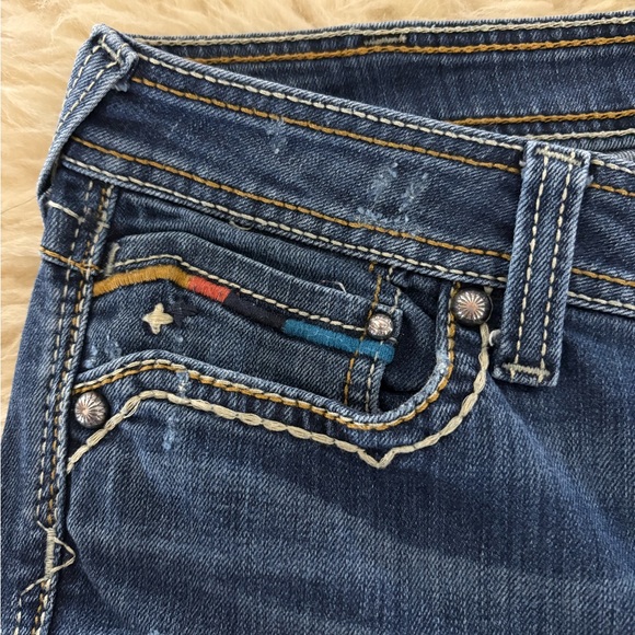 Ariat Ruby Bootcut Perfect Rise Embroidered Jeans - Picture 5 of 12